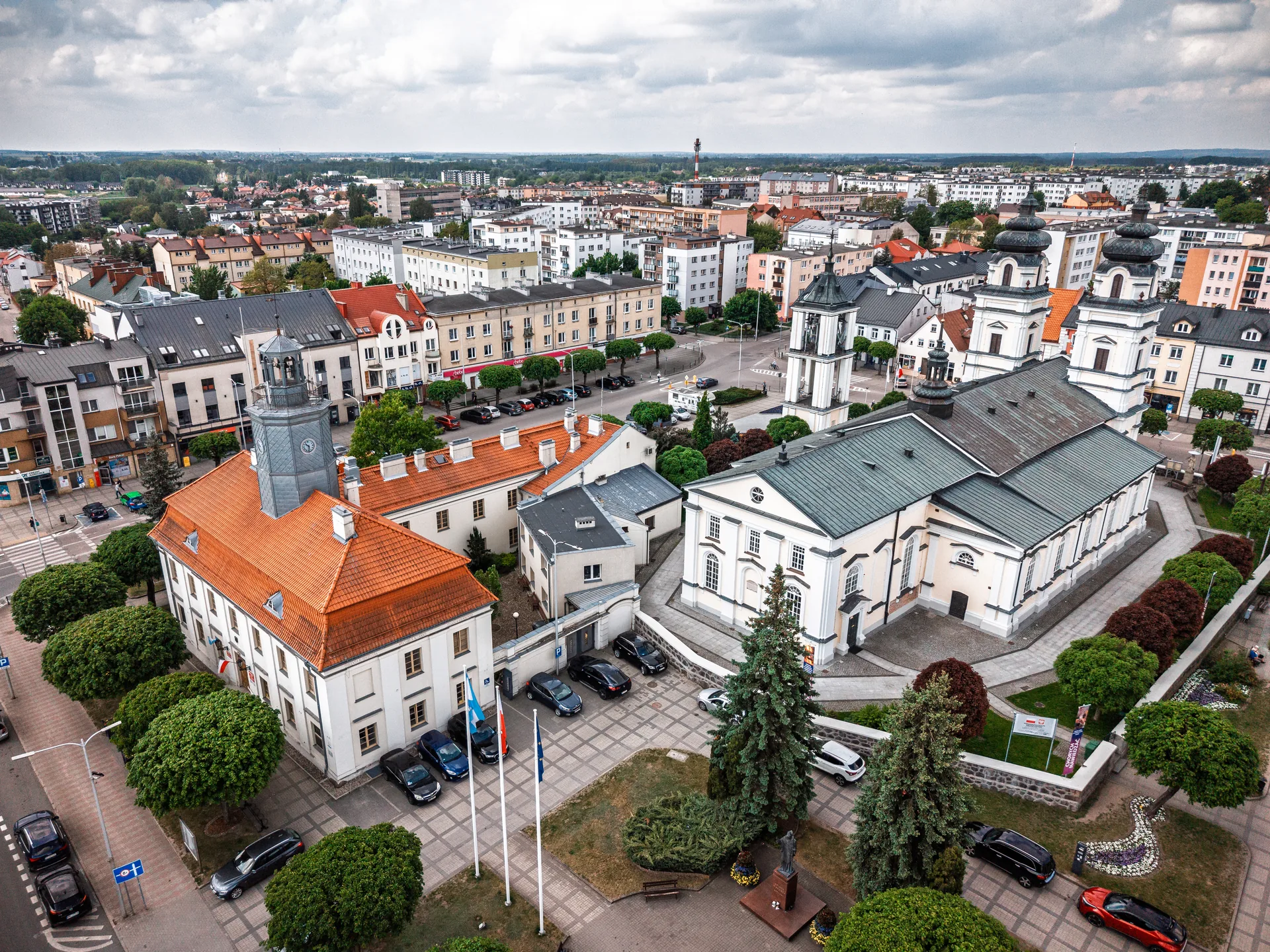 Ujęcie dronem – biznes